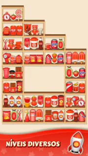 Goods sorting Jogo de Combinar screenshot 6