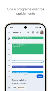 Google Agenda screenshot 2