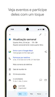 Google Agenda screenshot 3