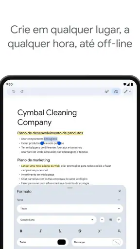 Google Docs screenshot