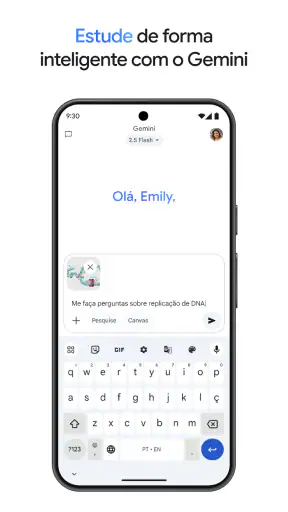 Google Gemini screenshot