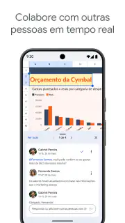 Google Planilhas screenshot 1