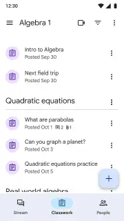 Google Sala de Aula screenshot 3
