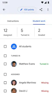 Google Sala de Aula screenshot 4