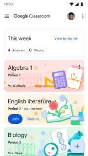 Google Sala de Aula screenshot 5