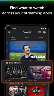 Google TV screenshot 2