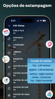 GPS carimbo Data e Hora Câmera screenshot 8