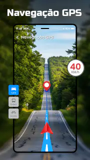 GPS Navegação- Fácil Mapa Rota screenshot 7