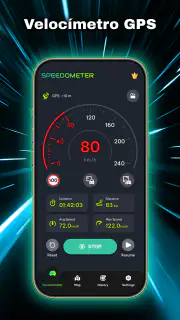 GPS Speedometer: Velocimetro screenshot 1
