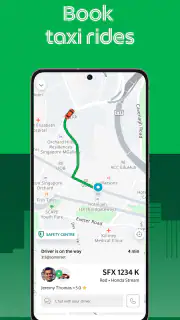 Grab - Taxi & Food Delivery screenshot 2