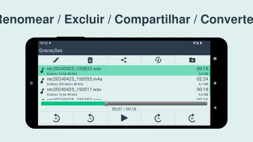 Gravador de som Pro screenshot 4