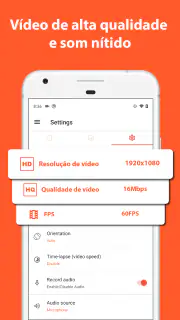 Gravador de Tela - AZ Recorder screenshot 4