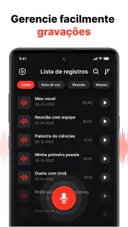 Gravador de Voz screenshot 2