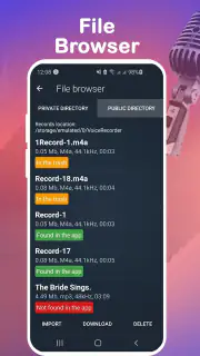 Gravador de Voz e Notas de Voz screenshot 7