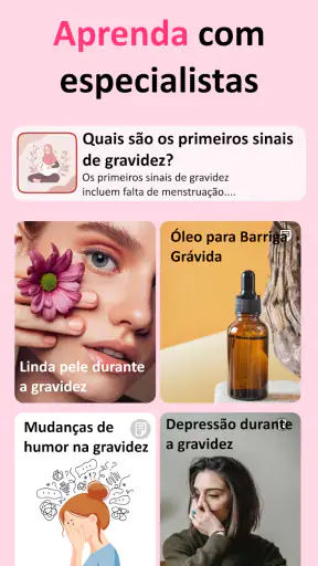 Gravidez + App Semana a Semana screenshot