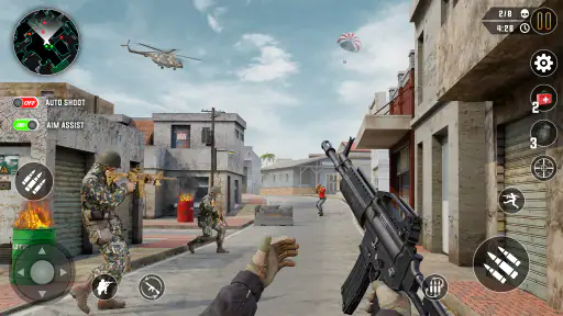 Greve Disparos: Offline jogos screenshot 1