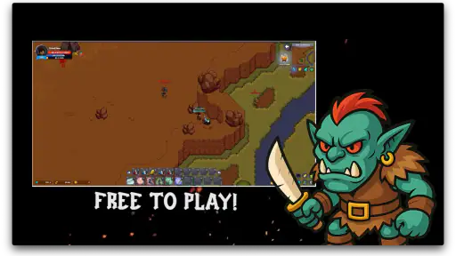 Grind Hero: MMORPG screenshot 1