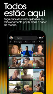 Grindr - Bate-papo gay screenshot 1