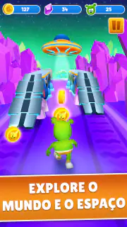 Gummy Bear Run:Jogo de corrida screenshot 2