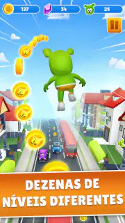 Gummy Bear Run:Jogo de corrida screenshot 4