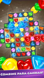 Gummy Drop! Combinar 3 e criar screenshot 1