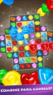 Gummy Drop! Combinar 3 e criar screenshot 7