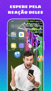 Haha Screen. Tela Quebrada screenshot 5