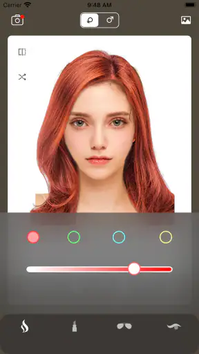 Hairstyle Try On: Mudar Cabelo screenshot