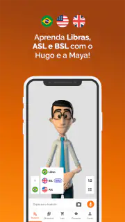 Hand Talk Tradutor para Libras screenshot 1