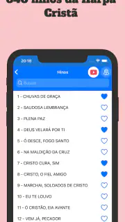 Harpa Cristã: Áudio e offline screenshot 1