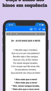 Harpa Cristã: Áudio e offline screenshot 2