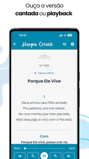 Harpa Cristã Áudio e Playback screenshot 3
