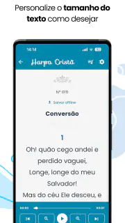 Harpa Cristã Áudio e Playback screenshot 4