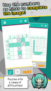 Hatsune Miku Logic Paint screenshot 2