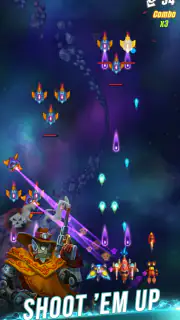 HAWK: Jogos de nave  de tiro screenshot 3