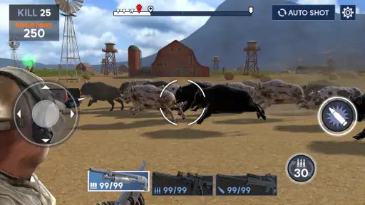 Heli Hog Hunt - Sniper Game screenshot 7