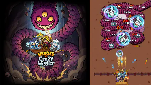 Heroes vs Crazy Wiggler screenshot 6