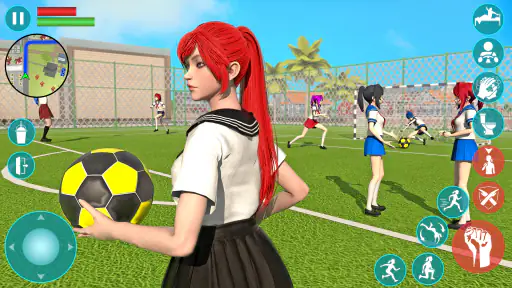 High School Anime Simulator 3D screenshot 2