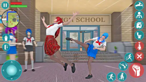 High School Anime Simulator 3D screenshot 4