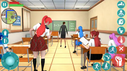 High School Anime Simulator 3D screenshot 5