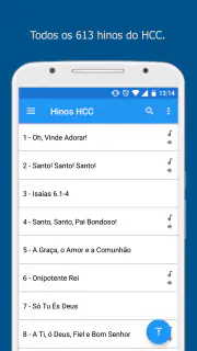 Hinários HC, CC e HCC screenshot 1
