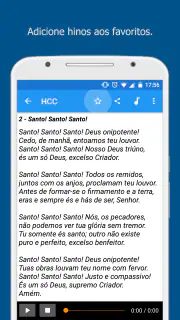 Hinários HC, CC e HCC screenshot 7