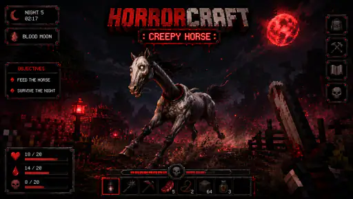 HORRORCRAFT : Creepy Horse screenshot 3