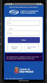 HSPM Saúde screenshot 1