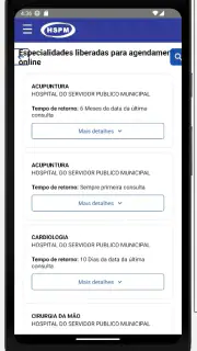 HSPM Saúde screenshot 5
