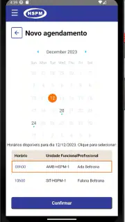 HSPM Saúde screenshot 7