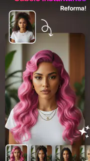 IA Cabelo e Cor de Cabelo screenshot 1