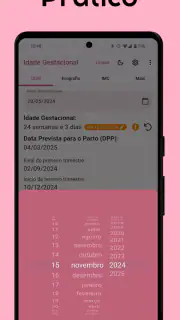 Idade Gestacional (do bebê) screenshot 4