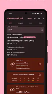 Idade Gestacional (do bebê) screenshot 8