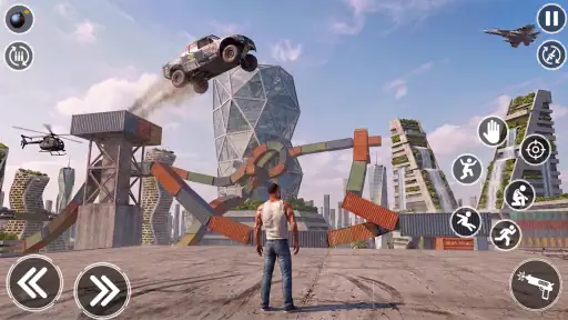 Indian City Gangster Bike Game screenshot 1